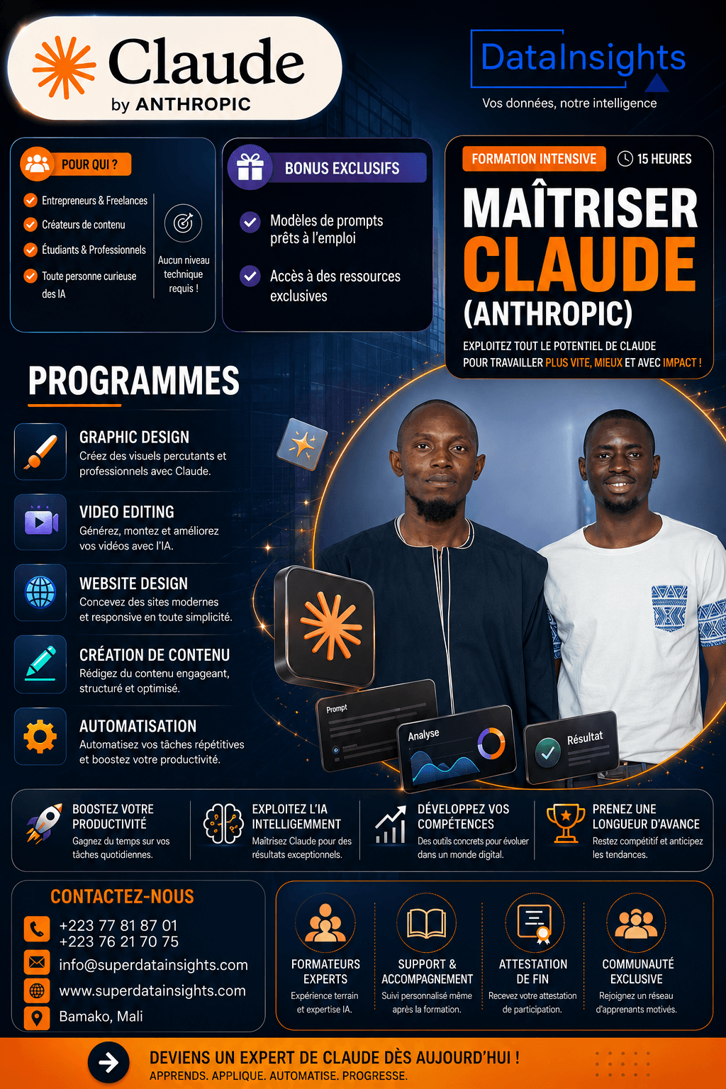 Visuel de l'annonce Claude par DataInsights