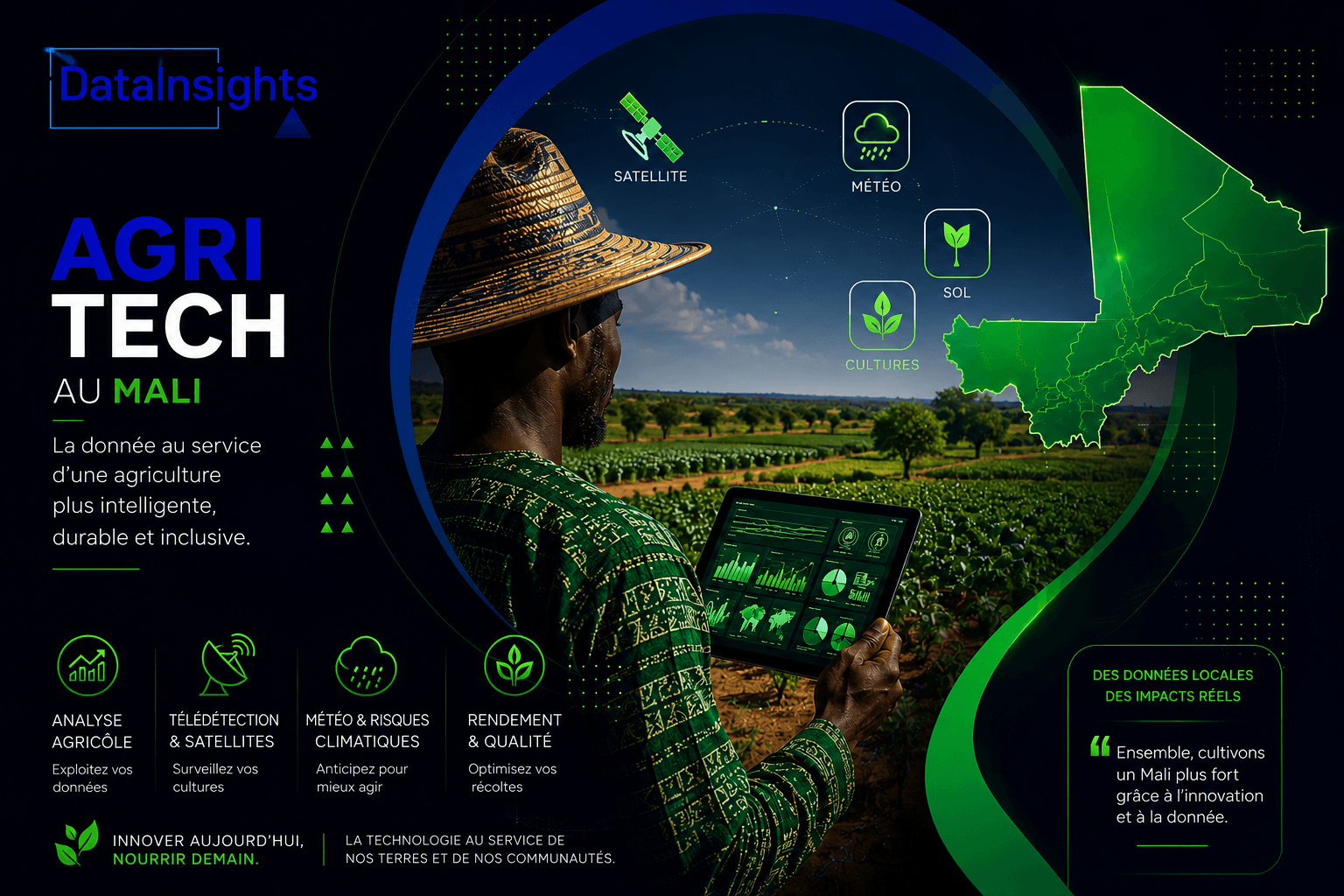 Illustration Agritech au Mali